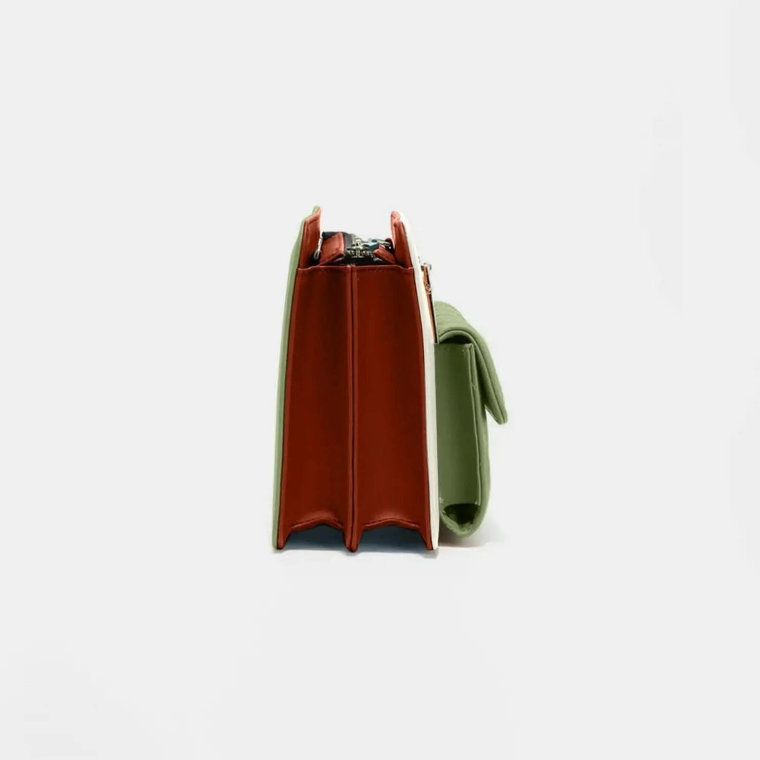 Vibrant vegan leather crossbody bag - Love Salve